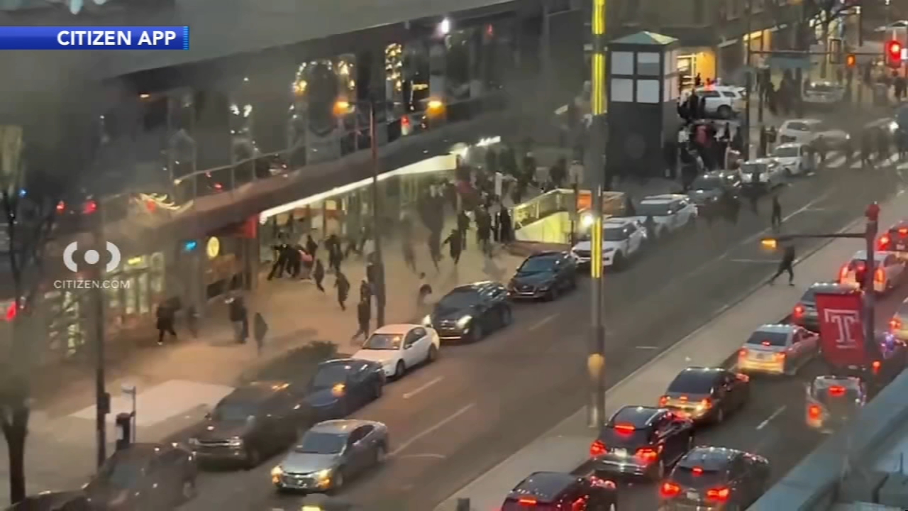 Police investigate shots fired after large crowd gathers near Temple University