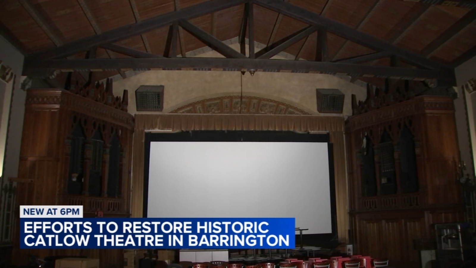 Movie theater near me Efforts underway to restore historic Catlow