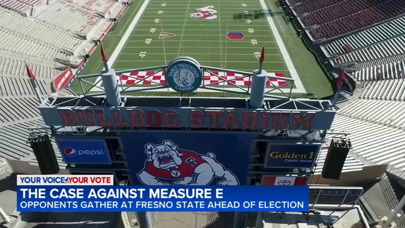 Opponents of Measure E gather at Fresno State - Vimarsana News