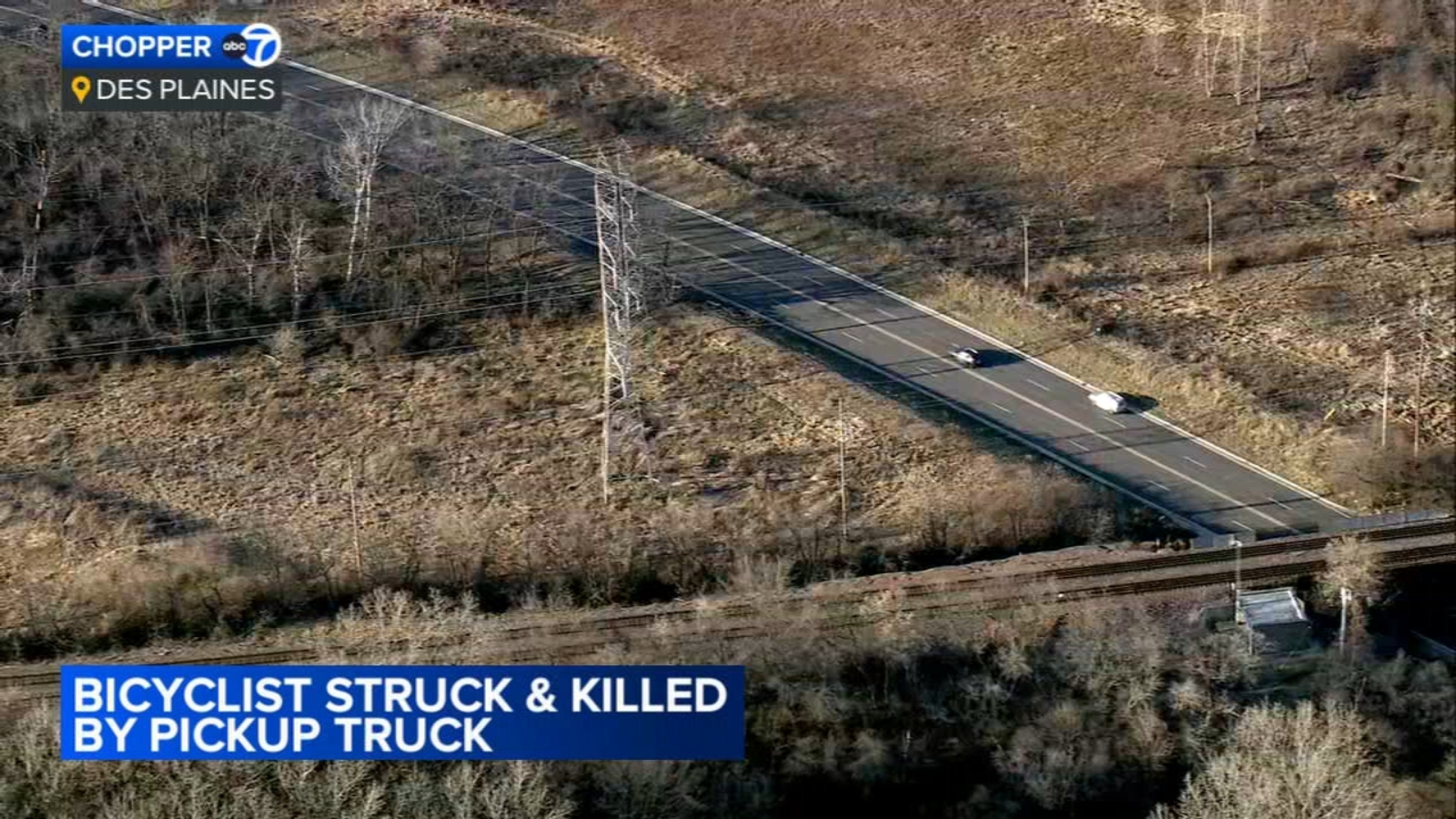 Man biking on Golf Road in Des Plaines struck, killed by car in early morning hours, police say - Vimarsana News