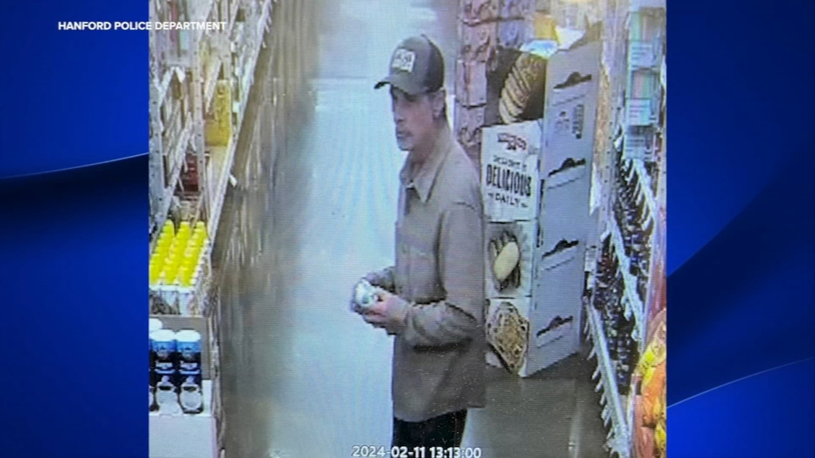 Police looking to identify suspect who's stealing handbags in Hanford
