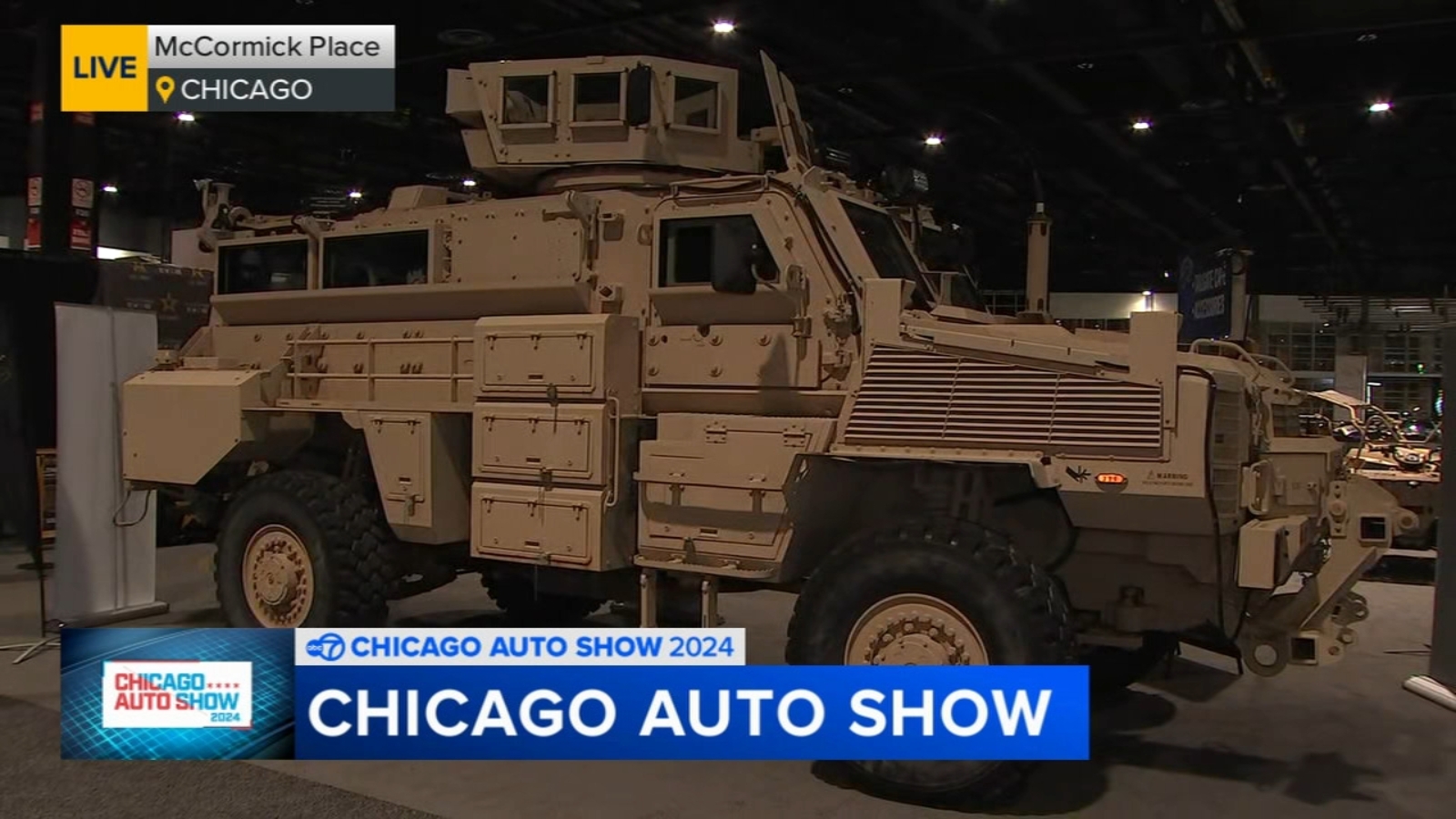 Chicago Auto Show 2024: First Responder/Military Day Wednesday at McCormick Place car show - Vimarsana News