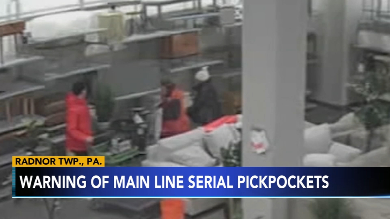Main Line crooks: Police issue warning about serial pickpockets at Radnor shopping center