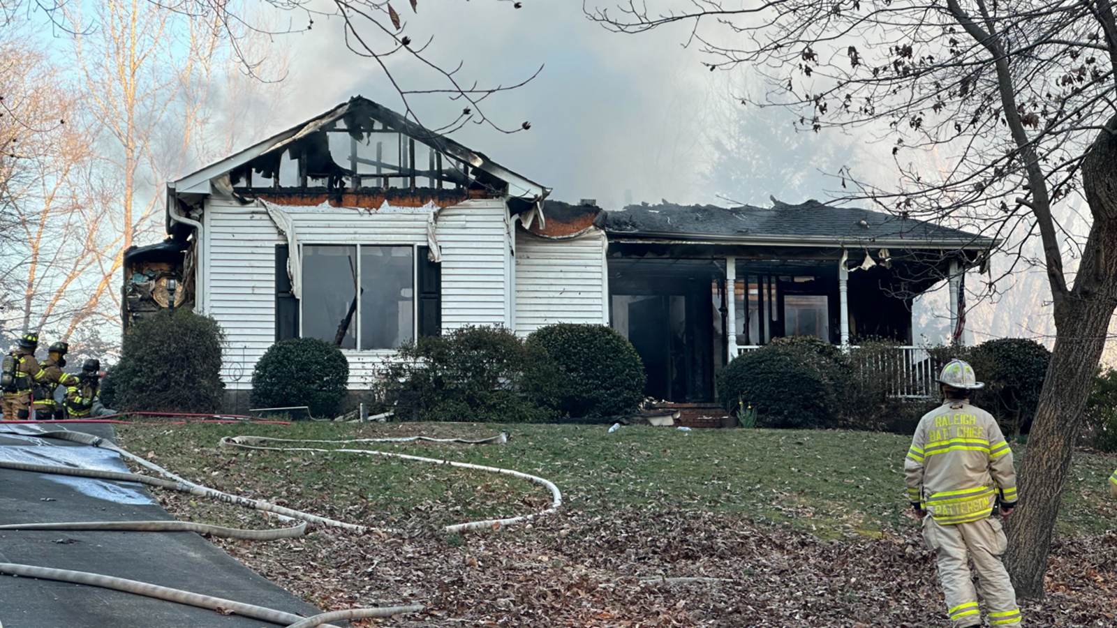 Wake County house fire | Crews battle house fire on Old Creedmoor Road ...