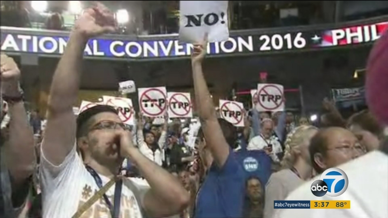 democratic divisions on display