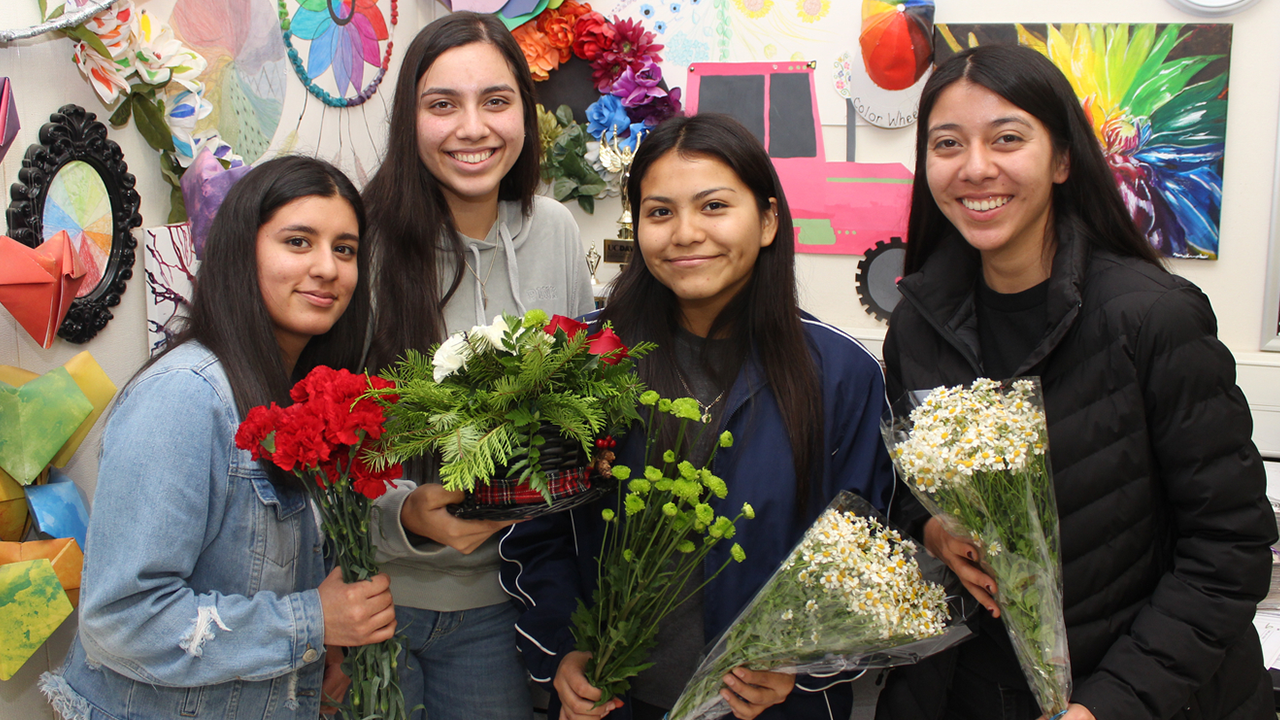 Busy Valentine's Day for FFA students at Atwater High School