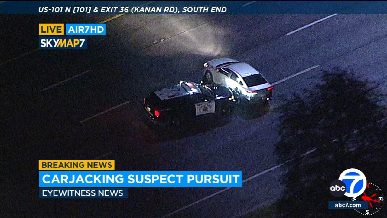 Suspect in custody after lengthy chase from I.E. to Los Angeles
