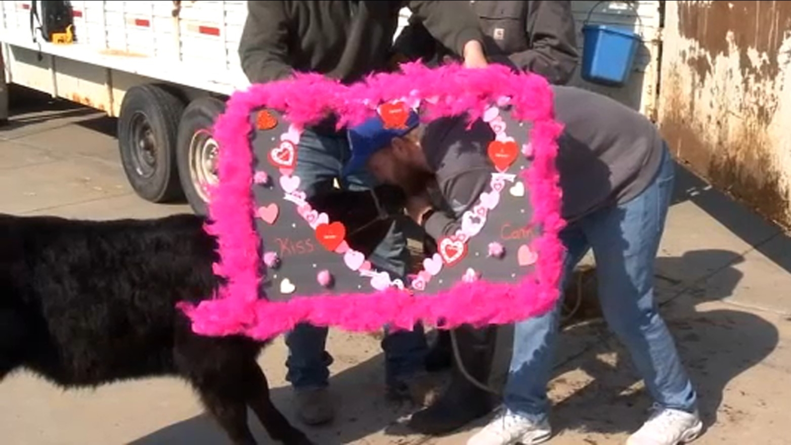 Atwater teacher chosen by students for special Valentine's Day kiss