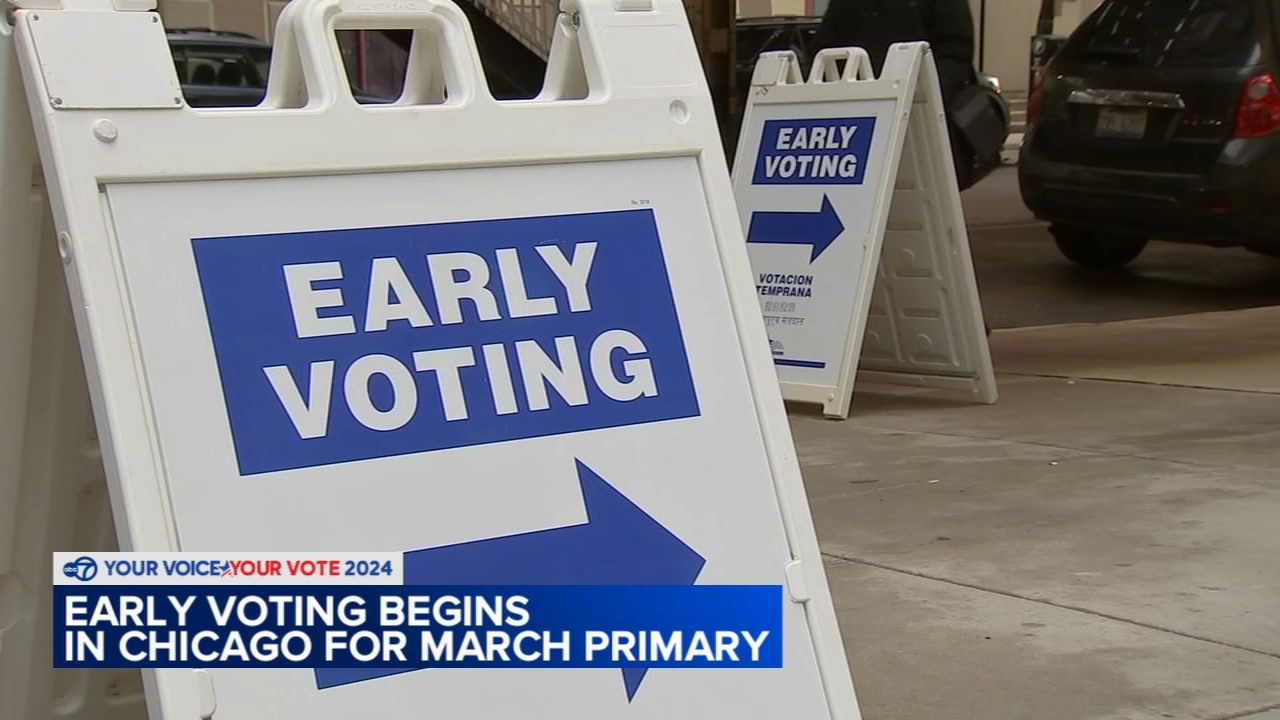 Early voting gets underway in Chicago