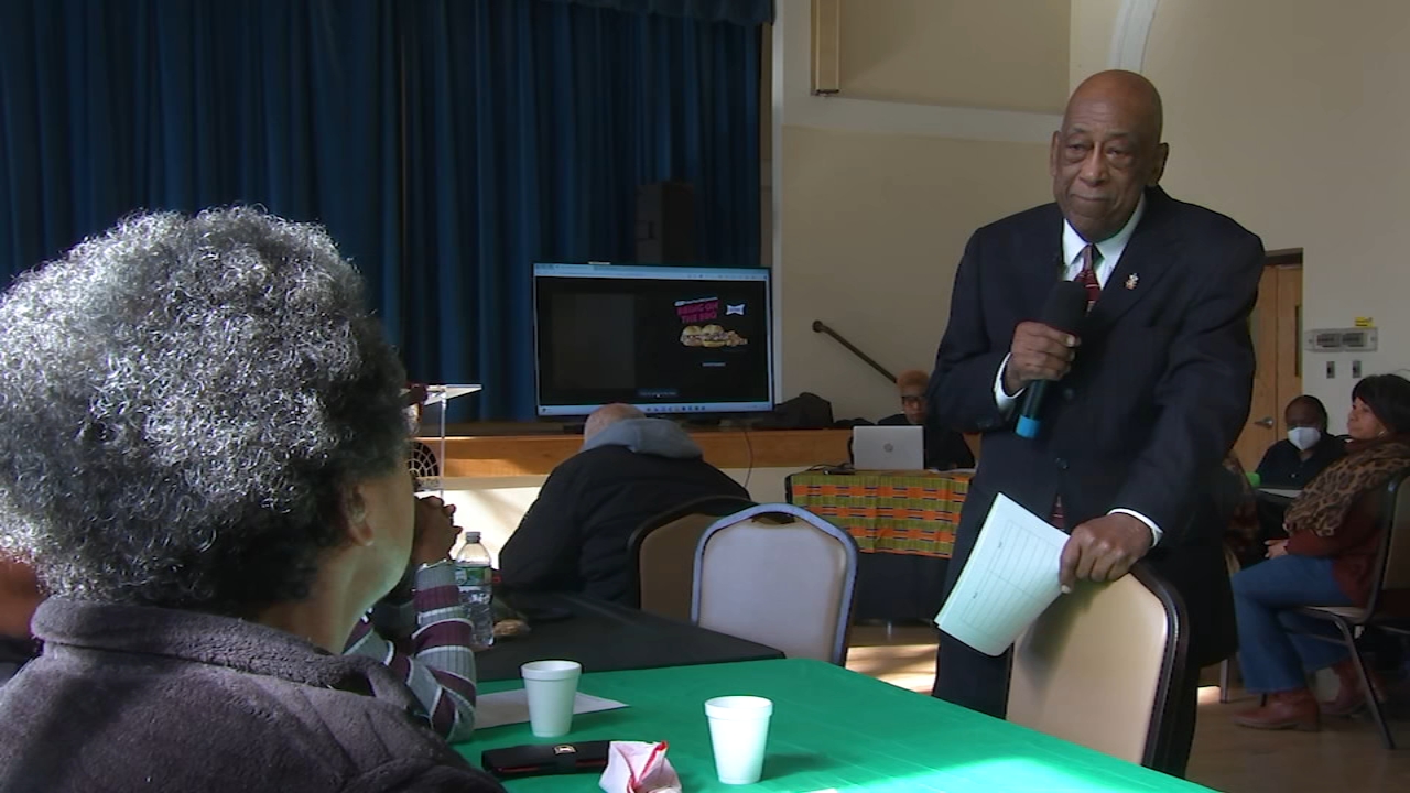 Retired teacher leading Black history program at Center in the Park