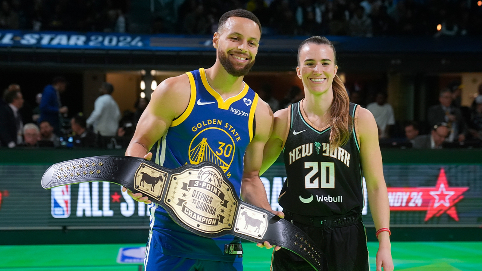 Warriors' Stephen Curry takes home the win against Bay Area-native Sabrina Ionescu in close 3-pt contest at NBA All-Star Weekend - Vimarsana News