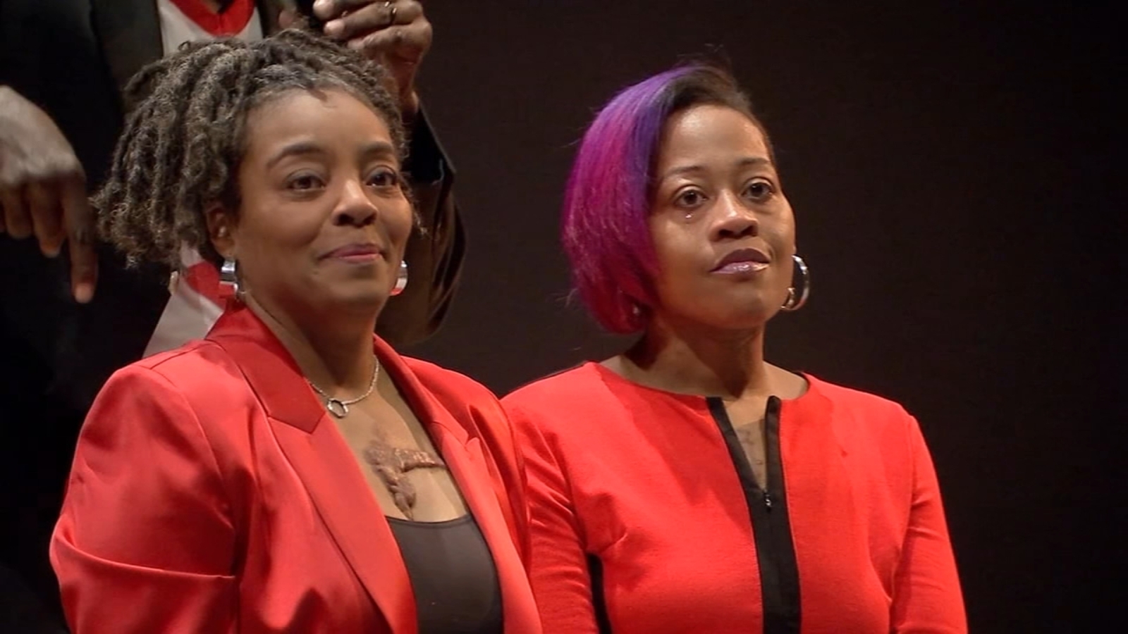 Heart transplant recipients Courtney Hicks-Brown and Cande Calhoun ...