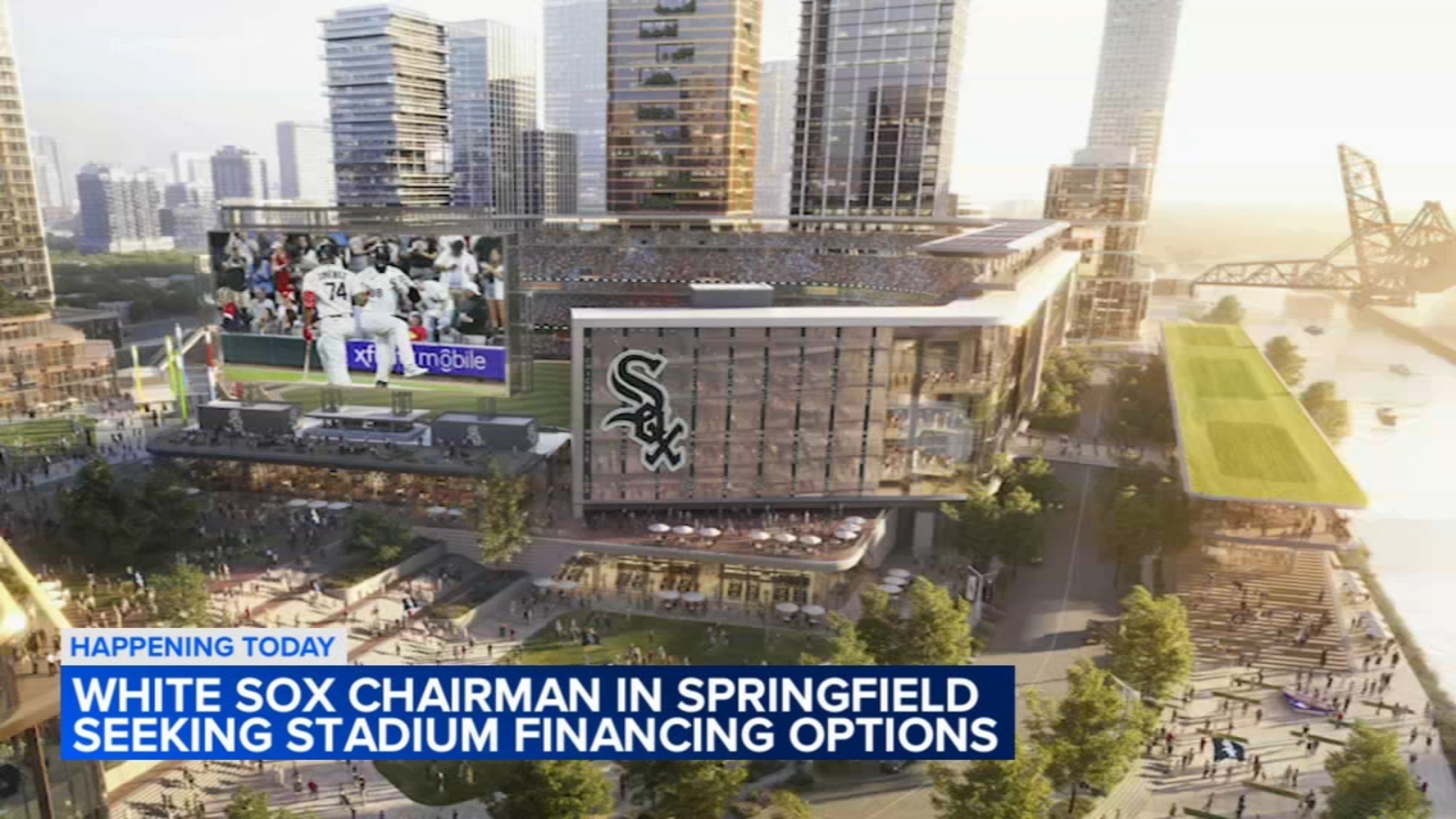 Chicago White Sox chairman Jerry Reinsdorf in Springfield to talk funding for potential South Loop stadium - Vimarsana News