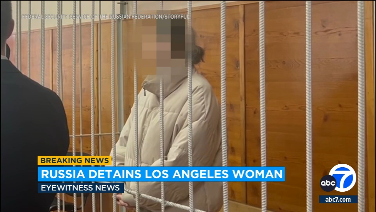 Russia detains Los Angeles woman on suspicion of treason