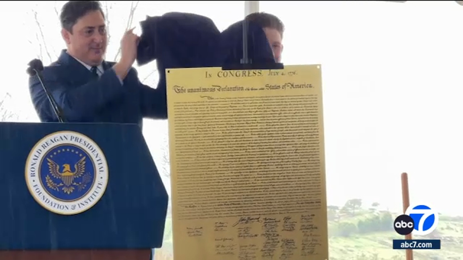 Ronald Reagan Presidential Library breaks ground on new Charters of Freedom Monument - Vimarsana News