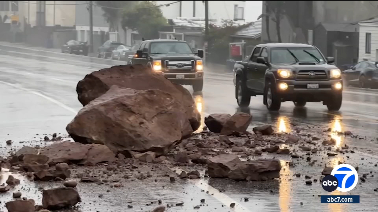 Caltrans crews keeping canyon routes to PCH clear during storm