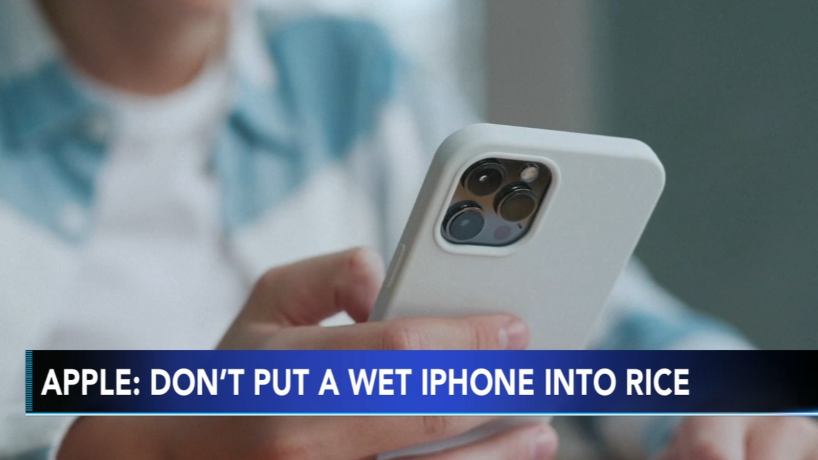 How long to leave phone in rice? Apple releases new guidelines for how