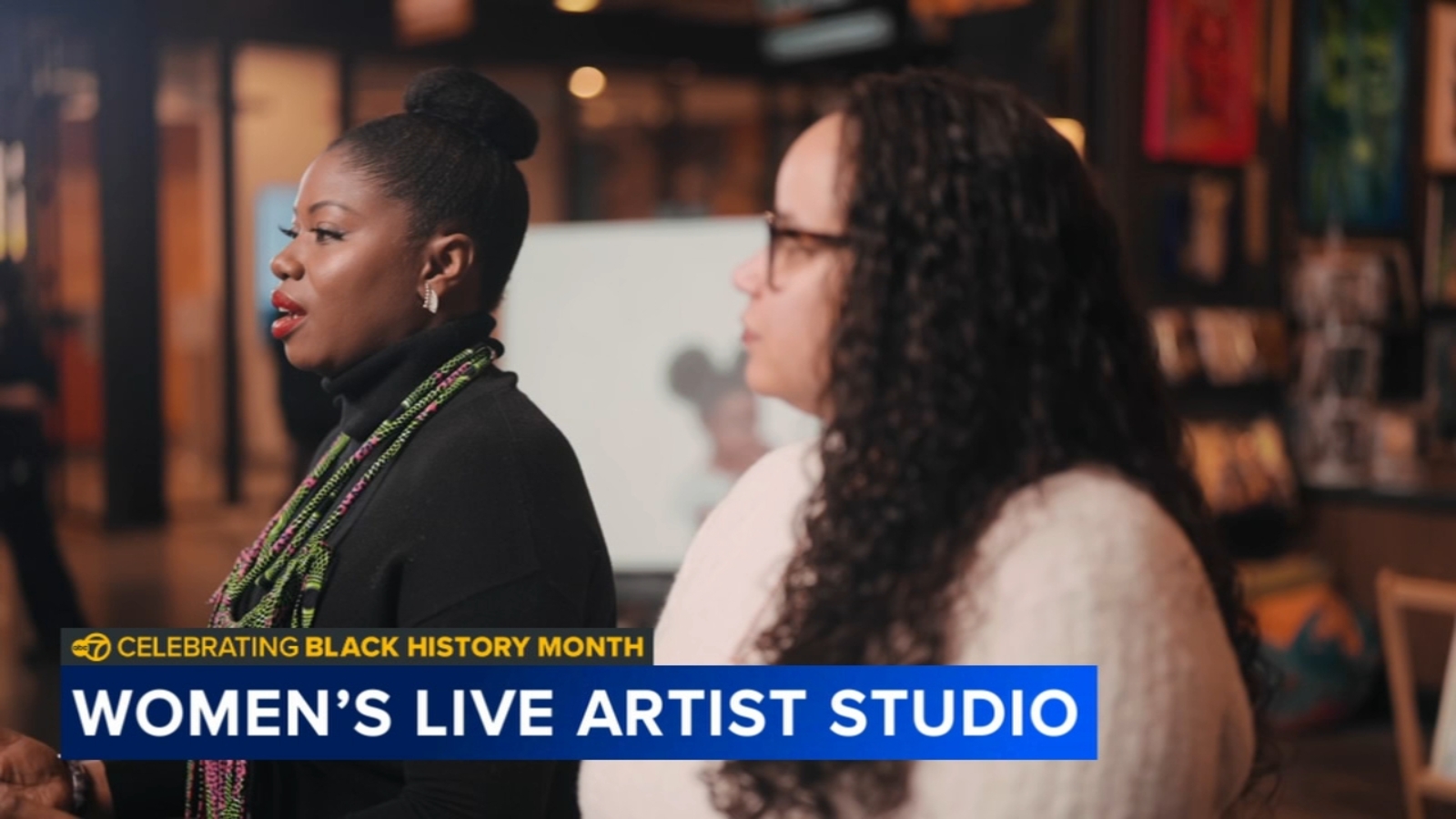 Black History Month: Navy Pier Women's Live Artist Studio creates safe space for women of color to dream big in Chicago - Vimarsana News