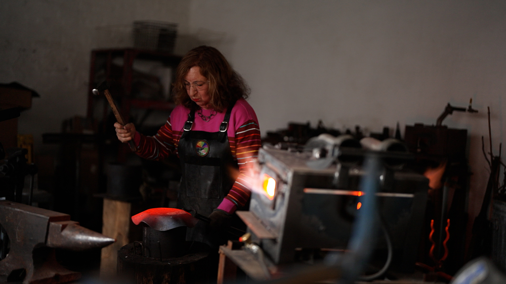 She-Weld: Brooklyn blacksmith forges path for women artisans