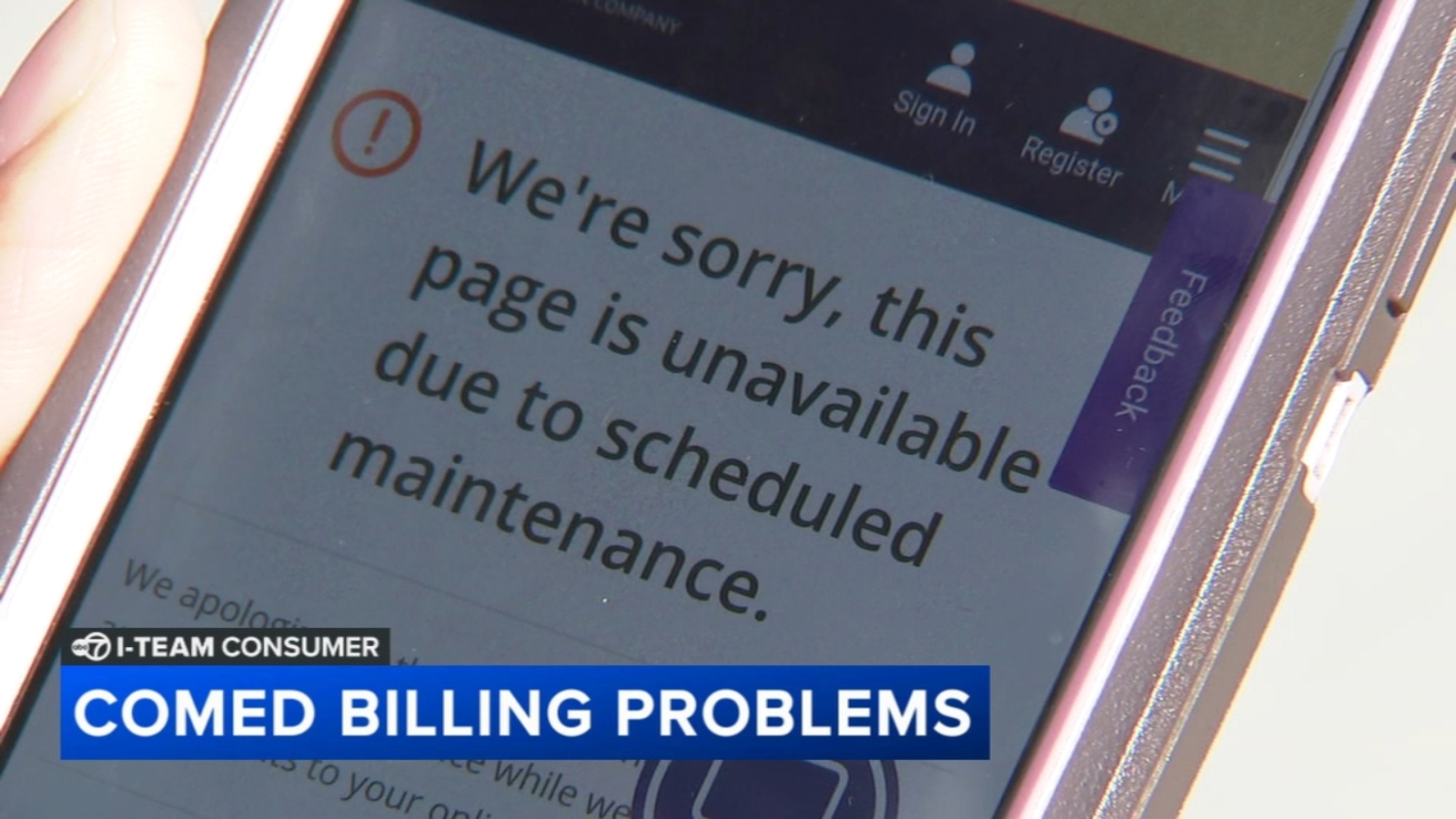 Some ComEd customers can't login to access bills, get outrageous