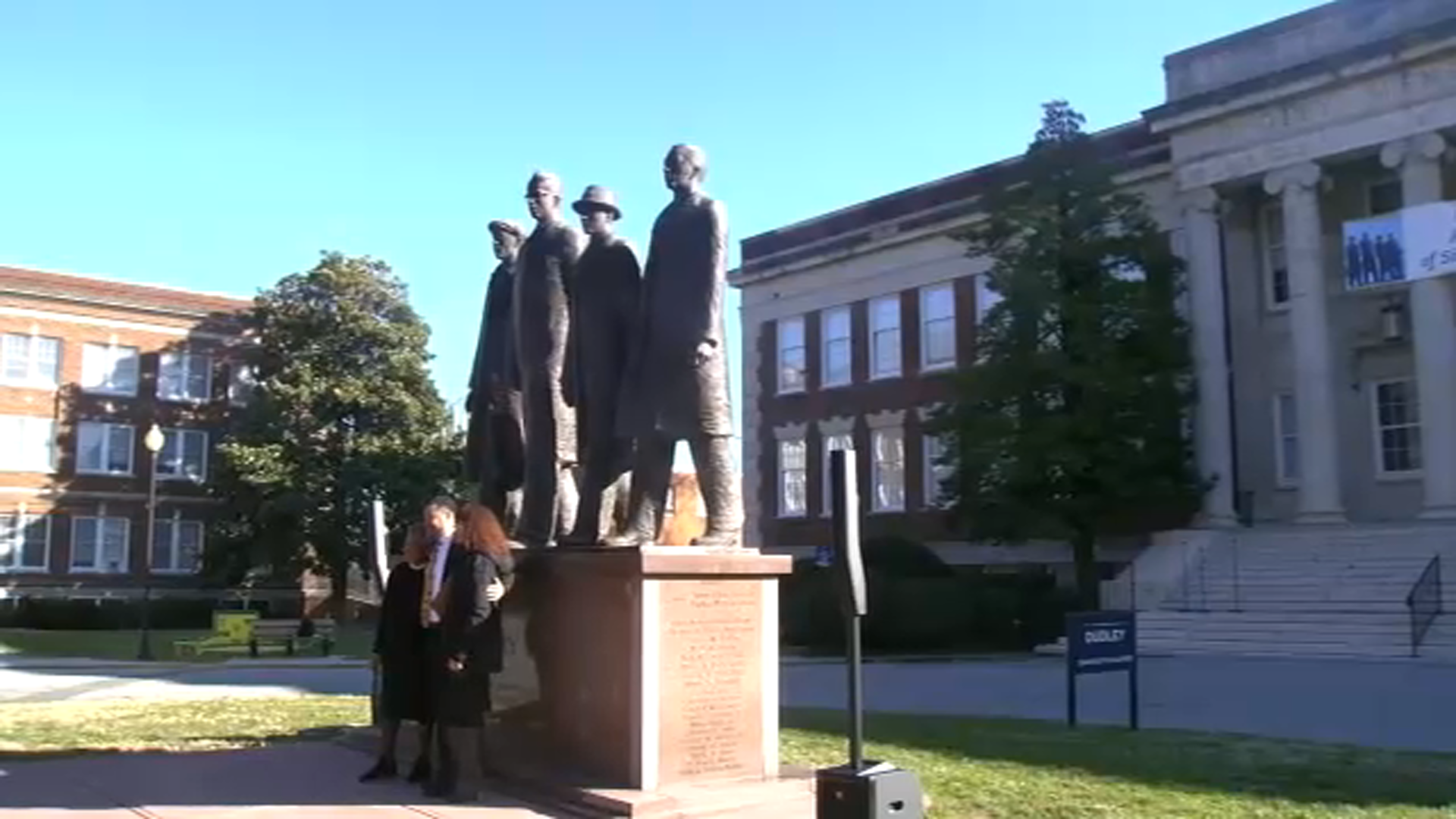 'February One' Monument honors legacy of NC A&T Four