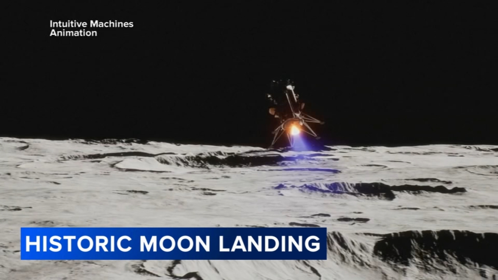 Moon landing sends waves of excitement through scientific community; Odysseus tipped on its side - Vimarsana News