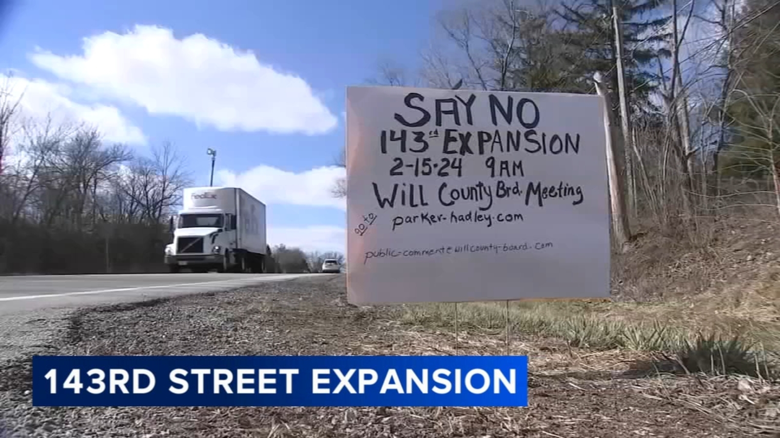 Homer Township vote to reject 143rd Street expansion between Lemont and Bell vetoed by Will County; Homer Glen IL residents upset - Vimarsana News