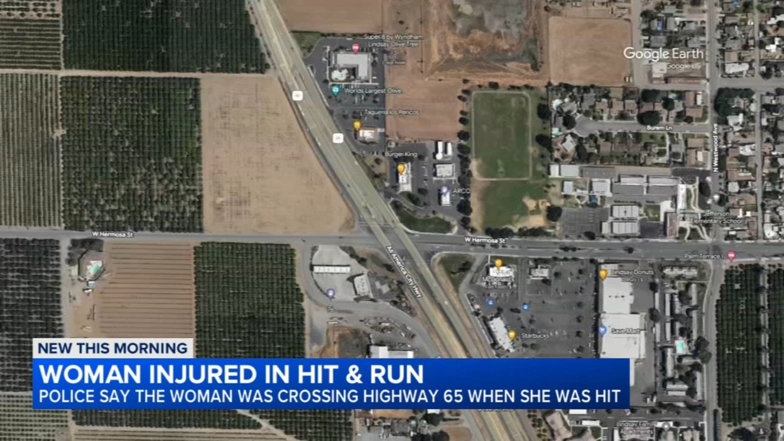 Lindsay woman sustains significant injuries in hit-and-run