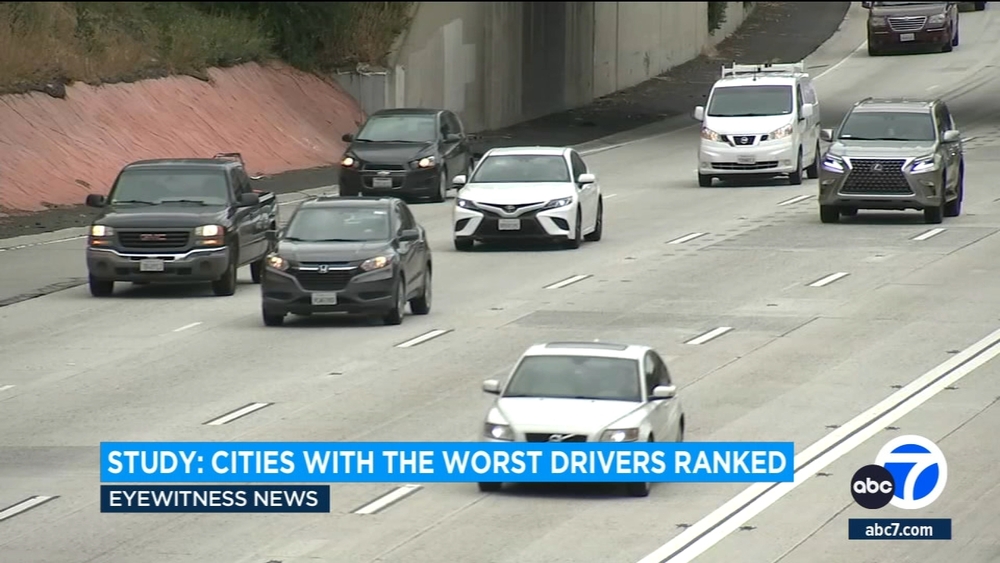 New study lists cities with the worst drivers. Here's where LA ranked