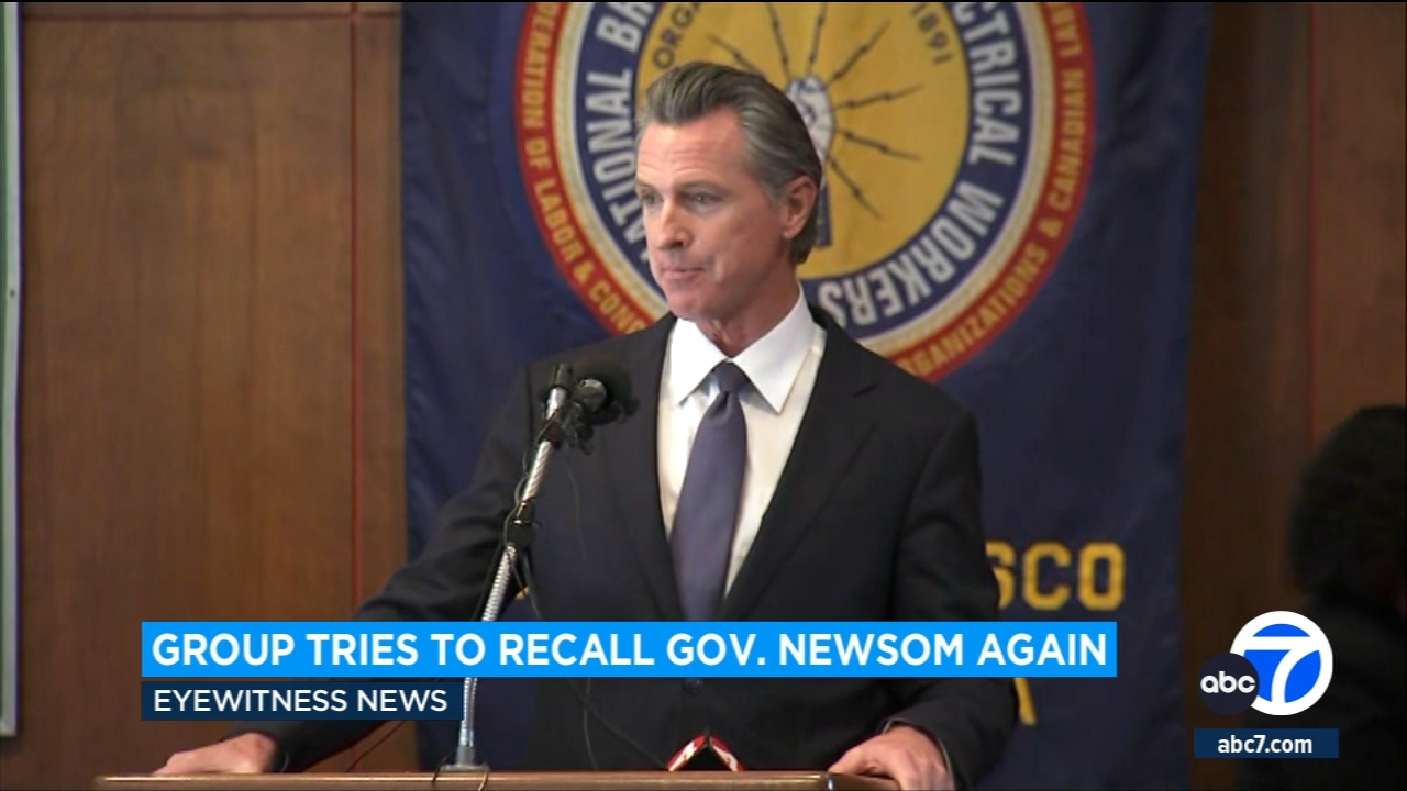 Gov. Gavin Newsom facing another recall attempt