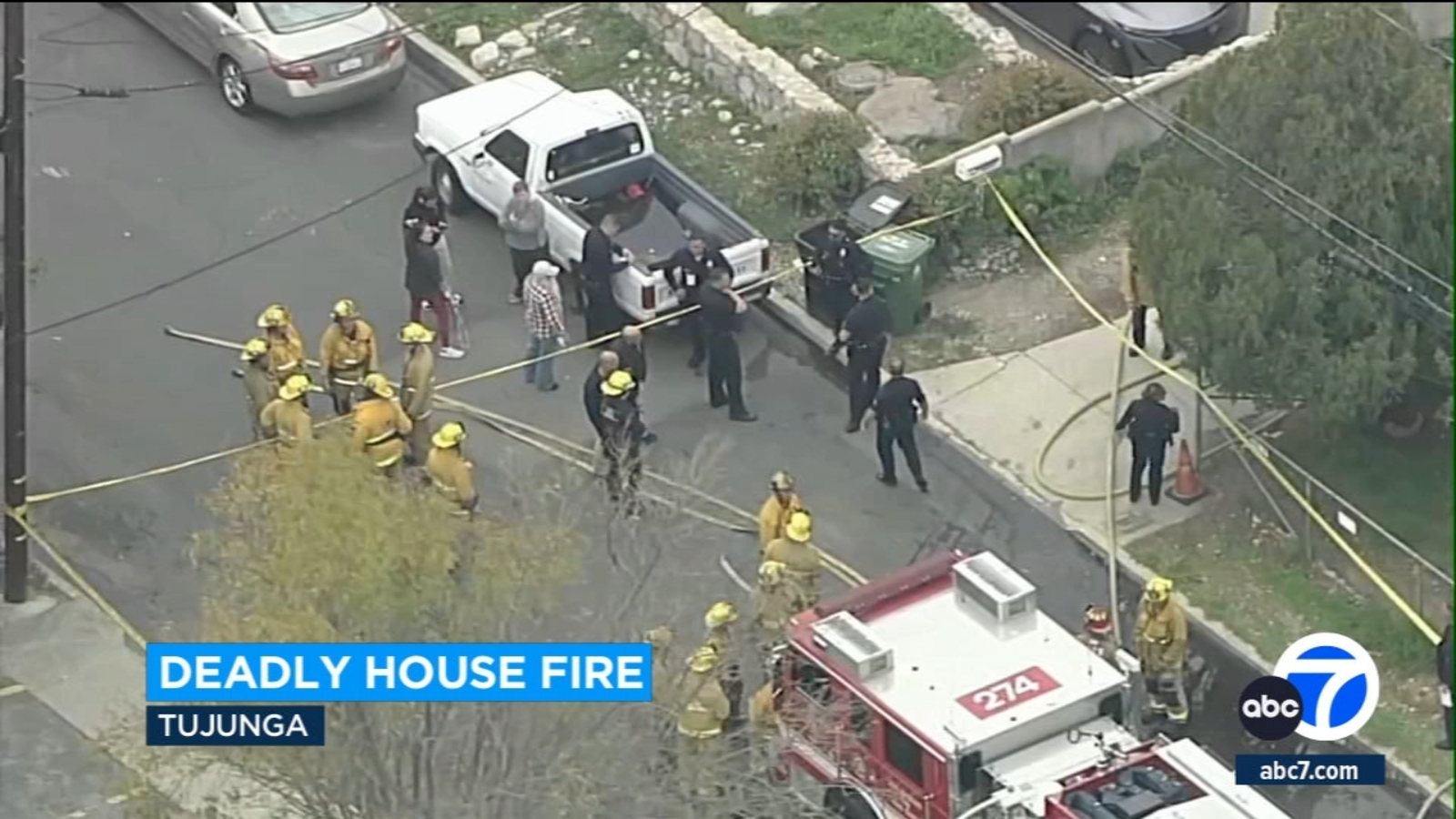 Tujunga house fire: Man found dead after blaze as his son is taken into custody - Vimarsana News