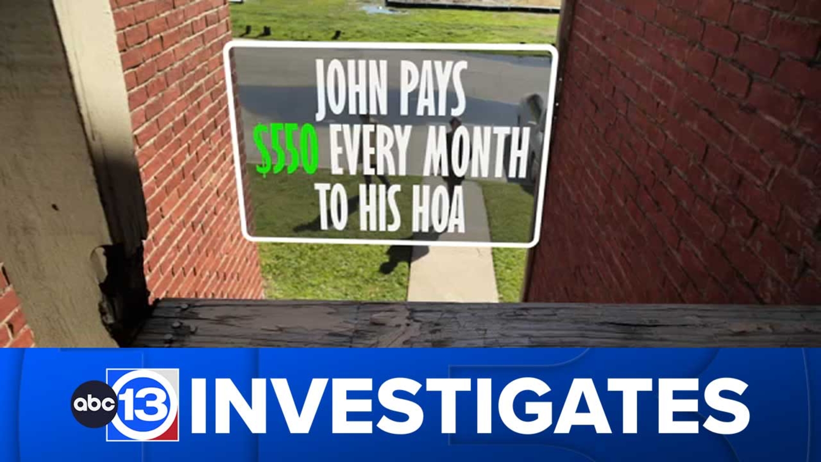Some Houston condo owners fed up with 6,000 in annual HOA fees ABC13