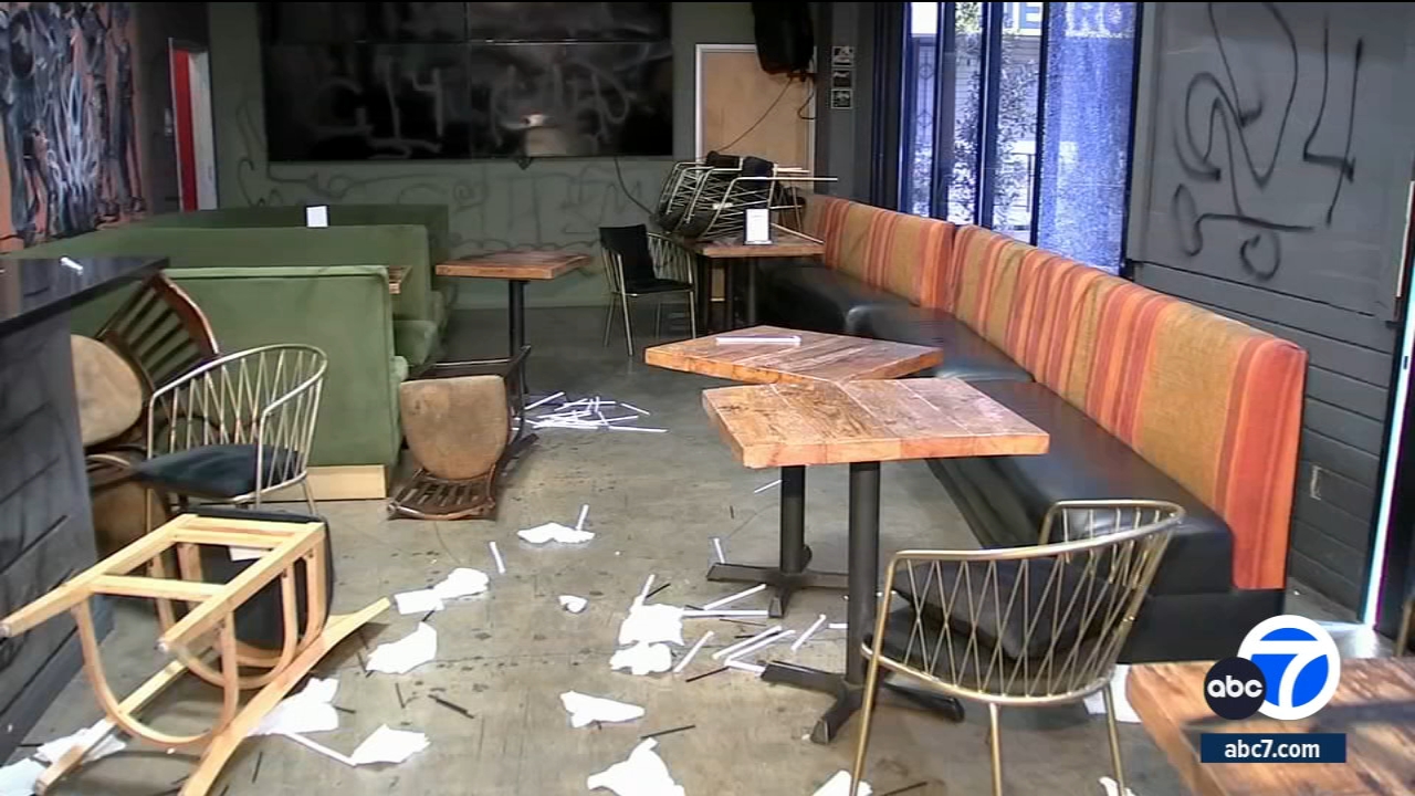 Burglar destroys Mexican food restaurant in East Hollywood