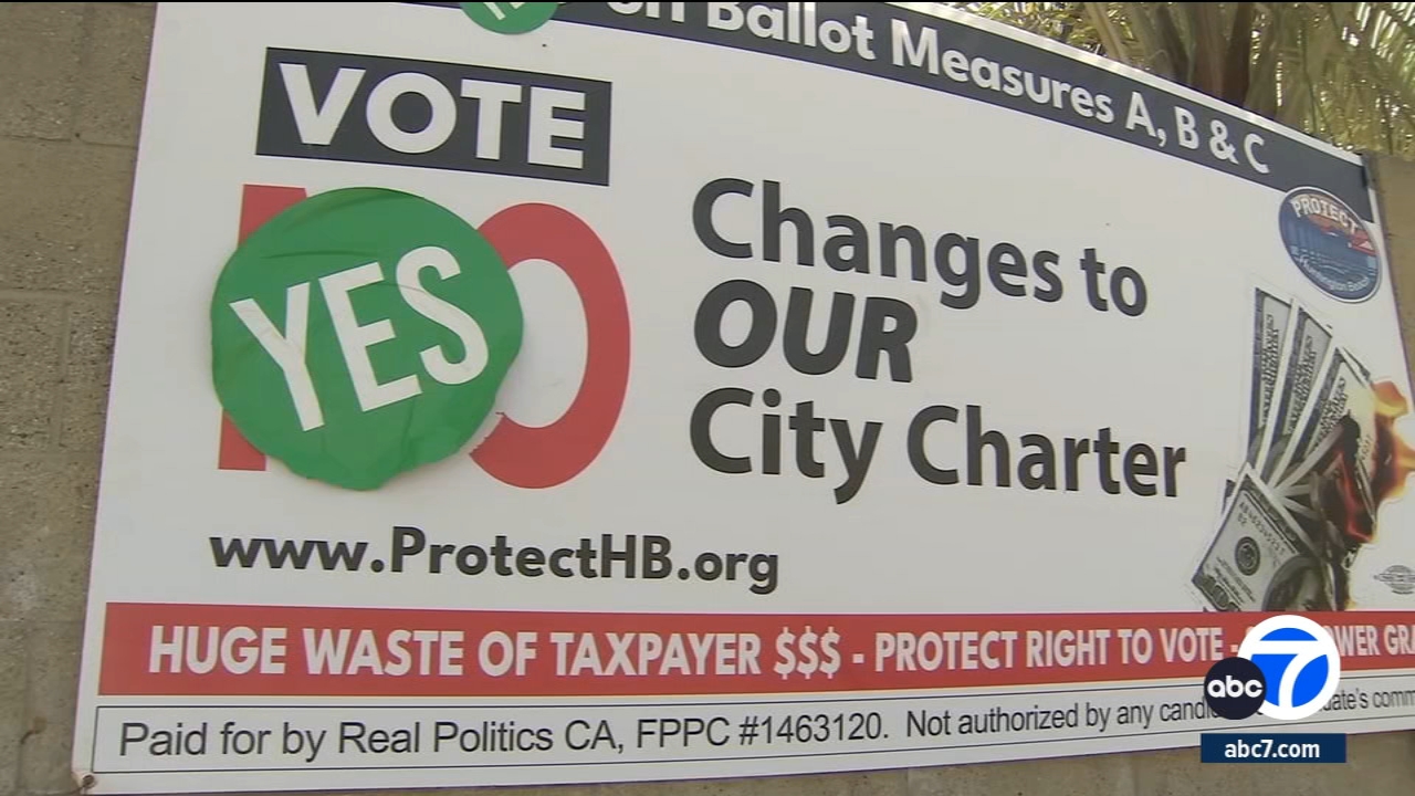 Heated election in Huntington Beach leads to sign vandalism