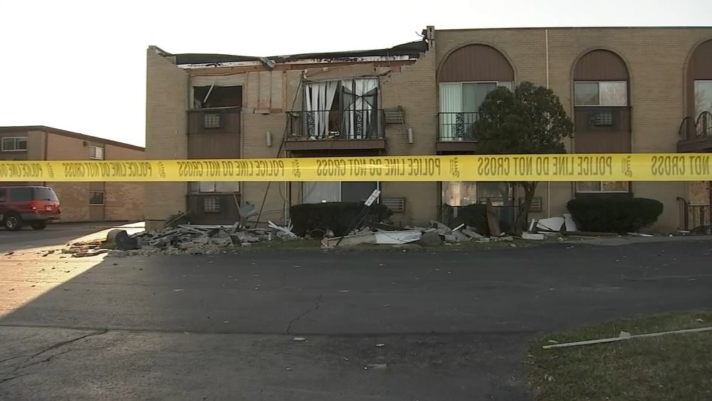 Nearly 60 displaced after EF-1 tornado peels roof off apartment building