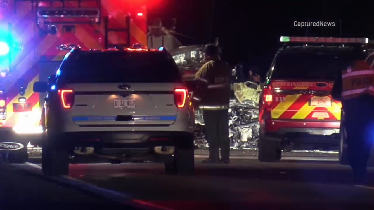 
1 killed, 1 seriously injured in Barrington Hills head-on crash