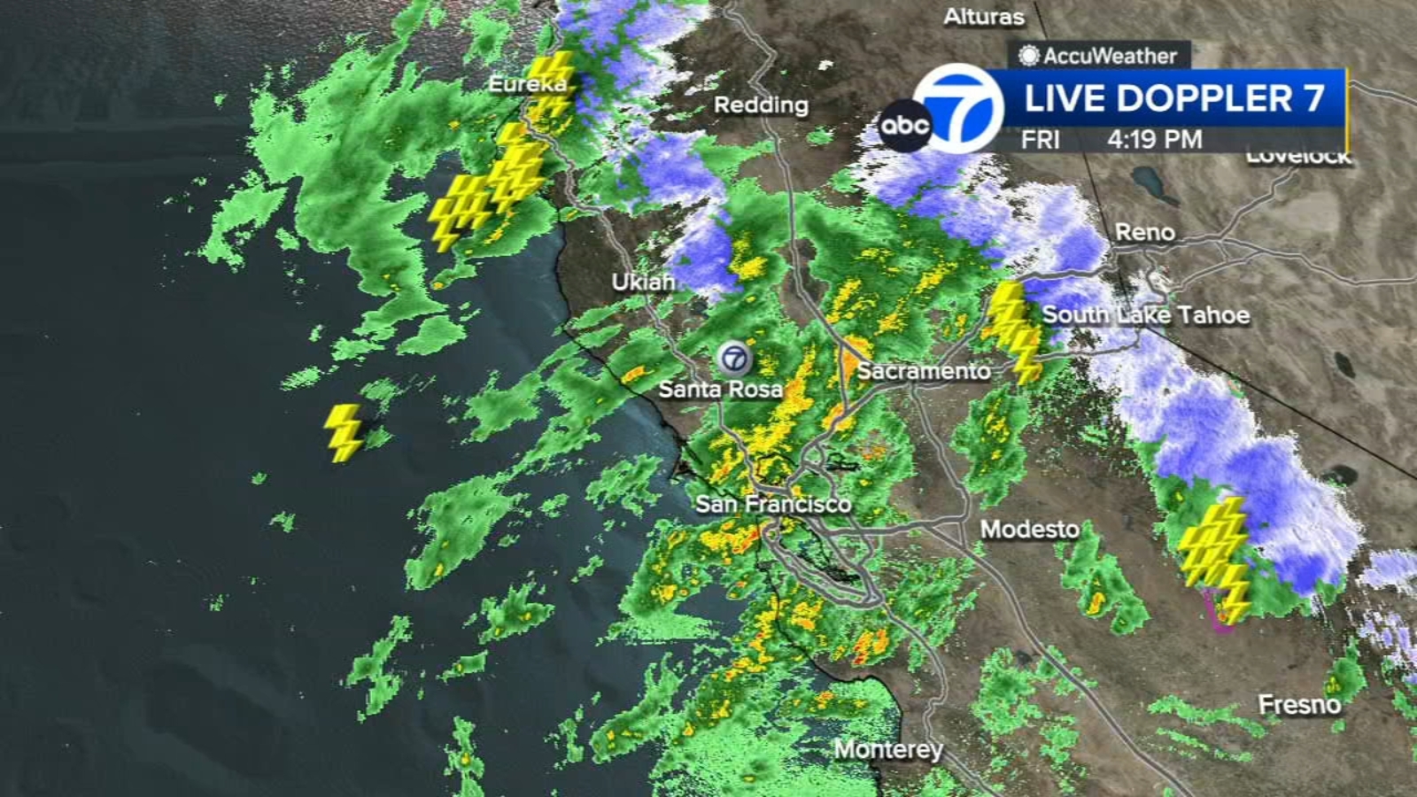 AccuWeather Forecast Expect rain, gusty winds through Friday night