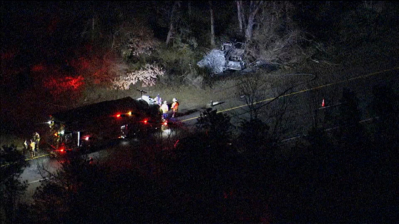 Atlantic City Expressway crash, fire leaves 1 dead in Winslow Township