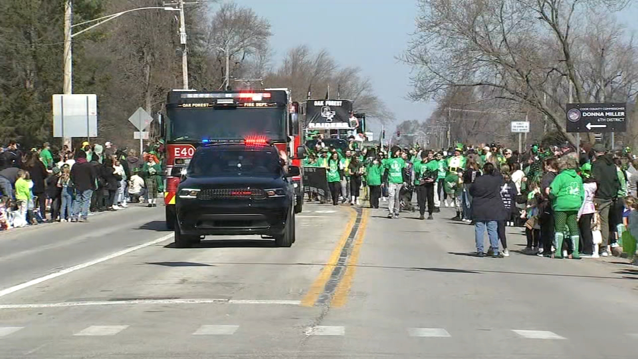 Fleadh Oak Forest: Parade along Central Avenue, 5K fun run kick