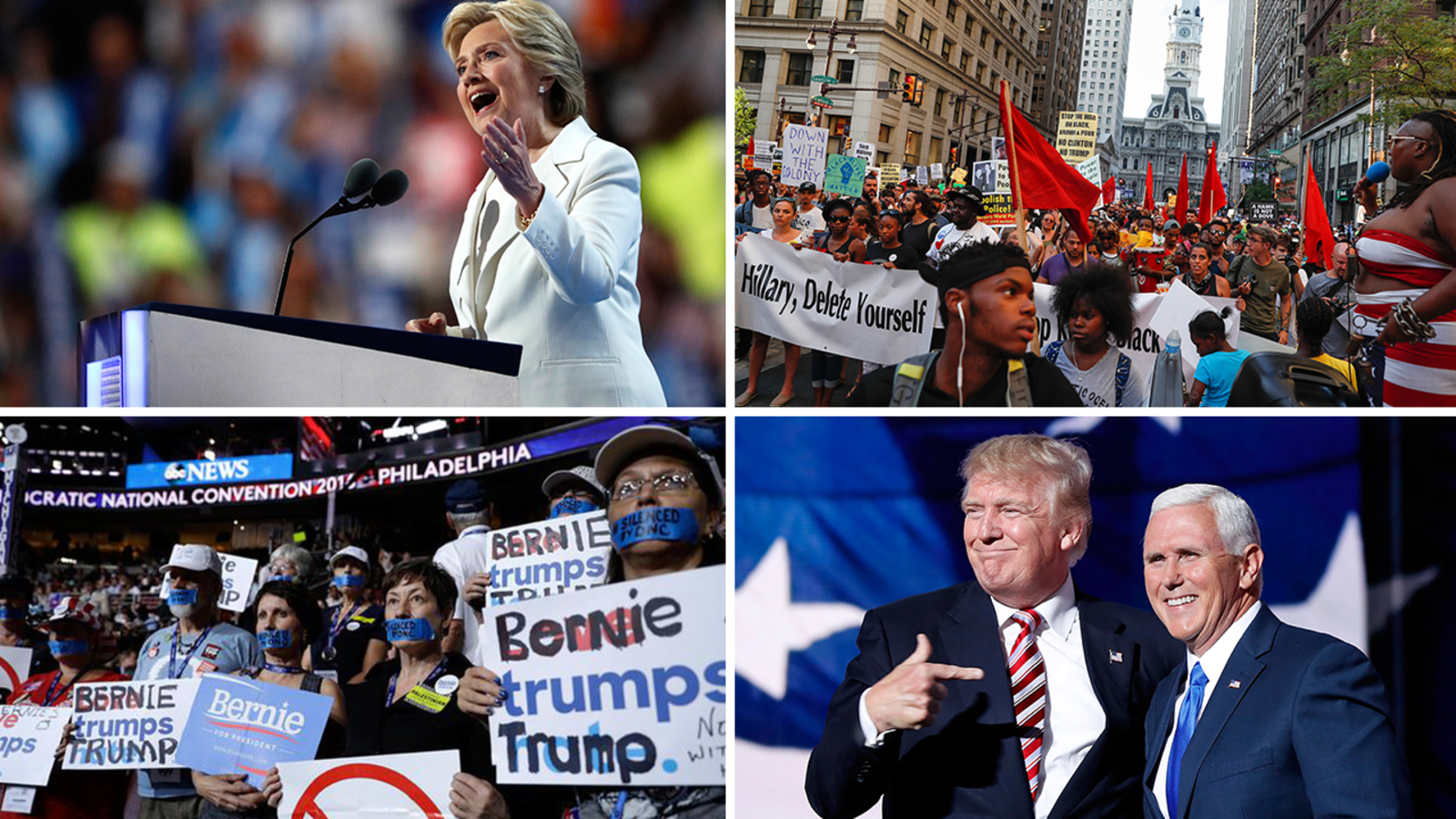 Most compelling moments from the 2016 Republican and Democratic ...