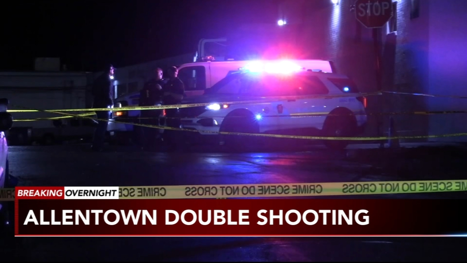 Allentown double shooting 2 people turn up at hospital with injuries