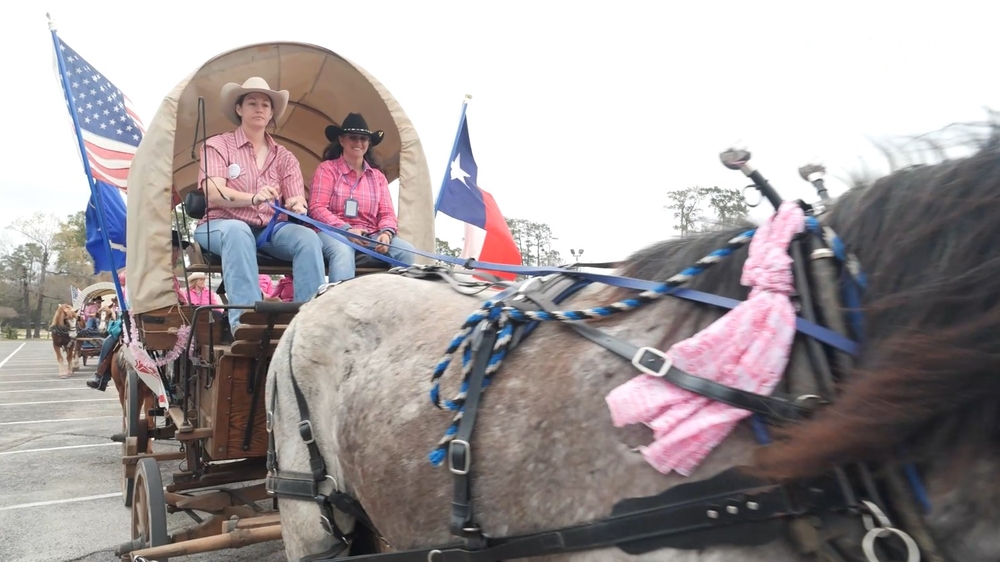 The ladies leading the Texas Cattlemen's Trail Ride
