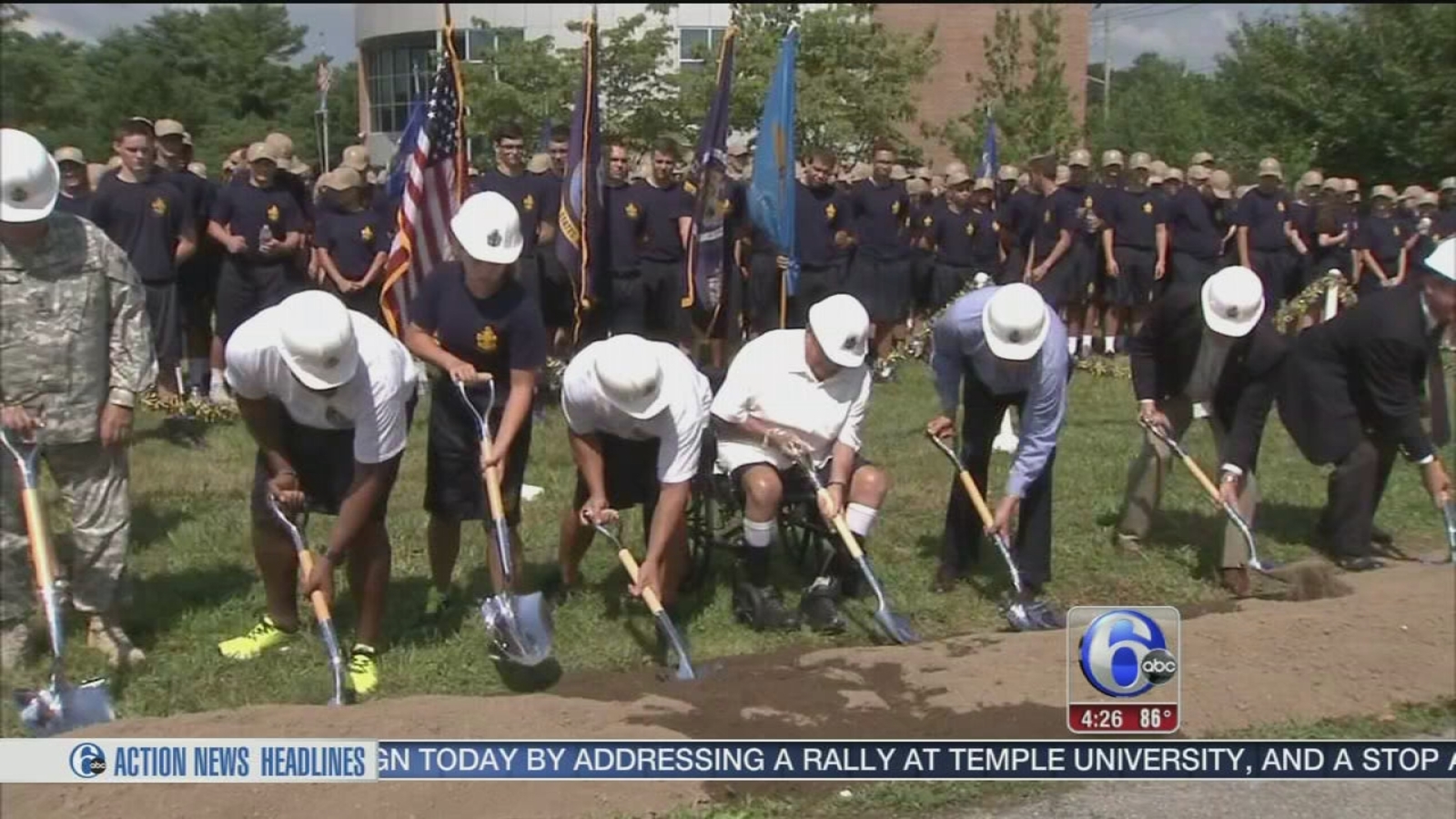 Delaware Military Academy groundbreaking 6abc Philadelphia Delaware Military Academy groundbreaking 6abc Philadelphia