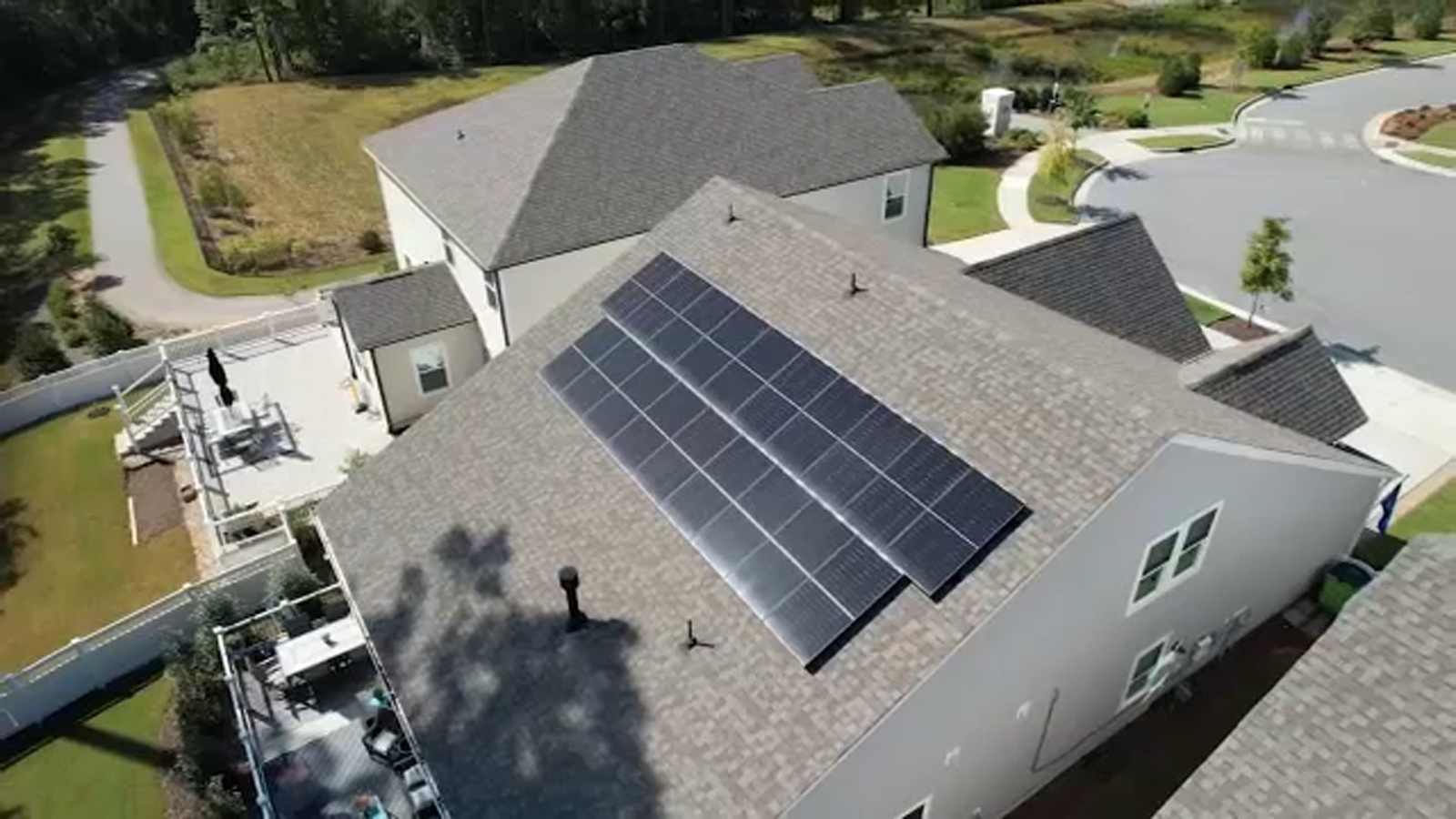 Solar energy home renovations Quest to go green leaves Holly Springs