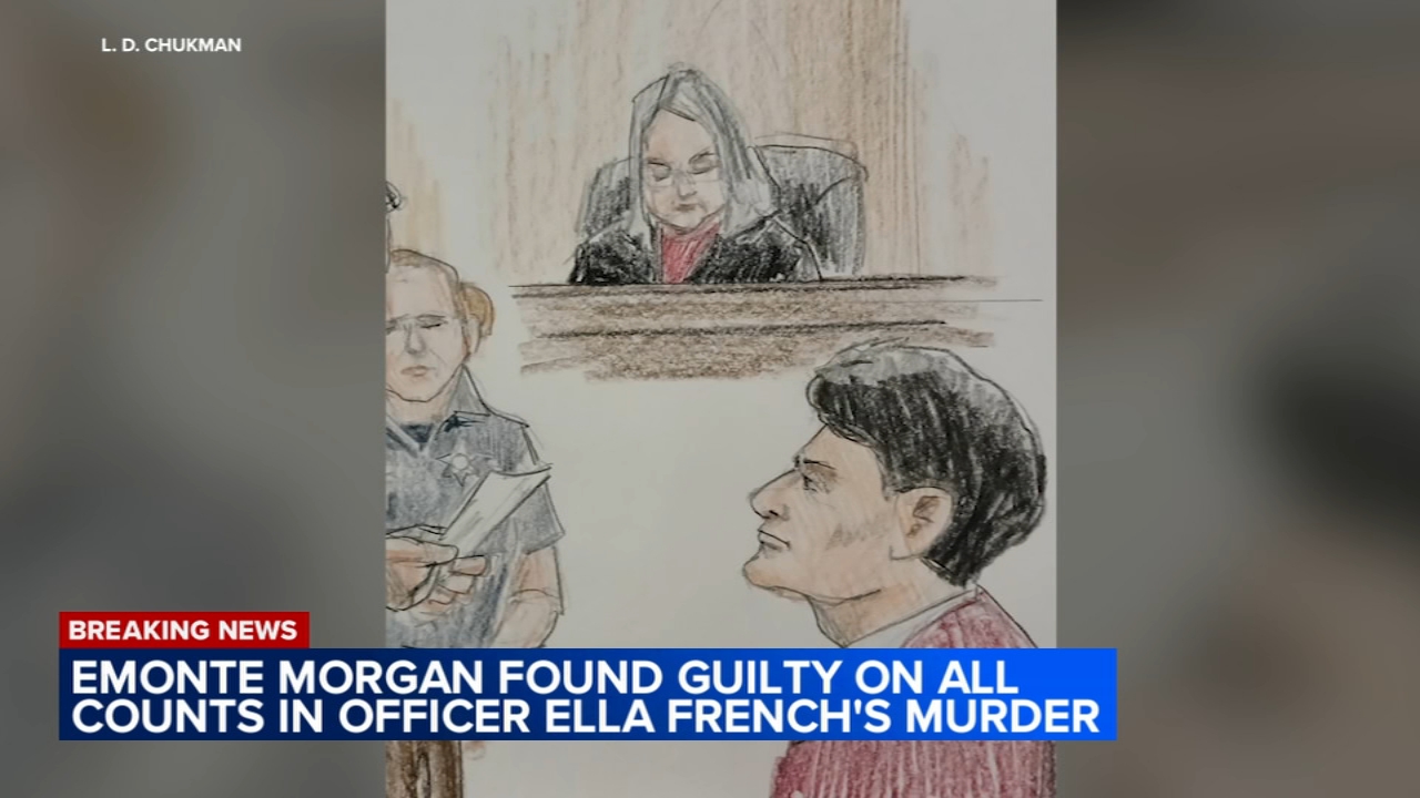 Emonte Morgan found guilty in murder of CPD Ofc. Ella French