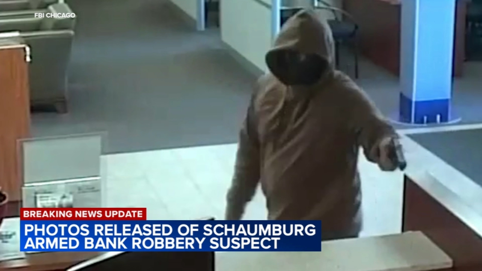 Schaumburg IL news: Police search for suspect in bank robbery at US ...