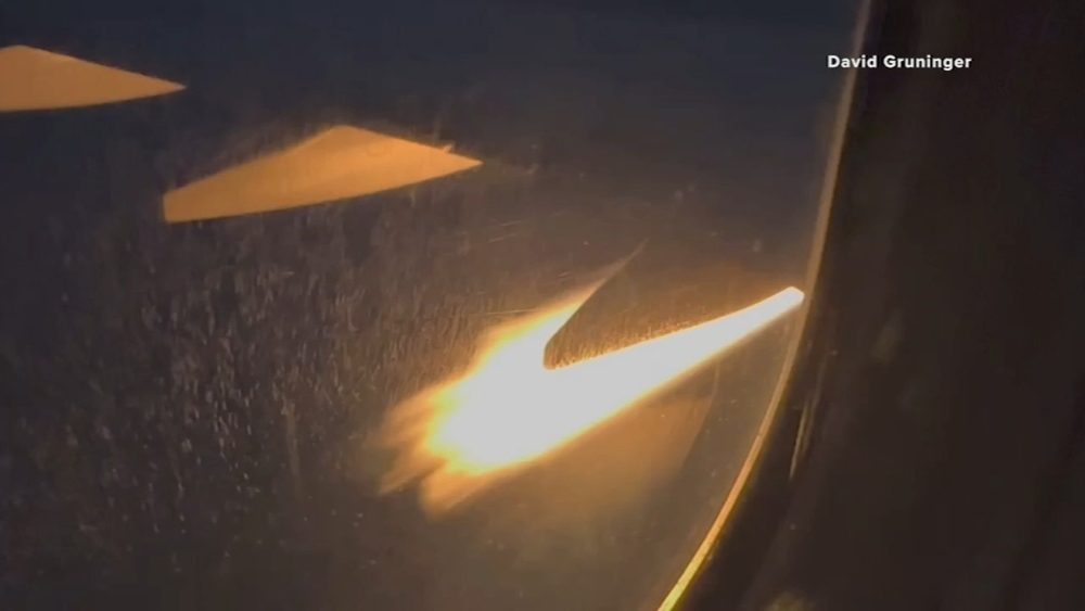 United engine catches fire minutes into flight from IAH