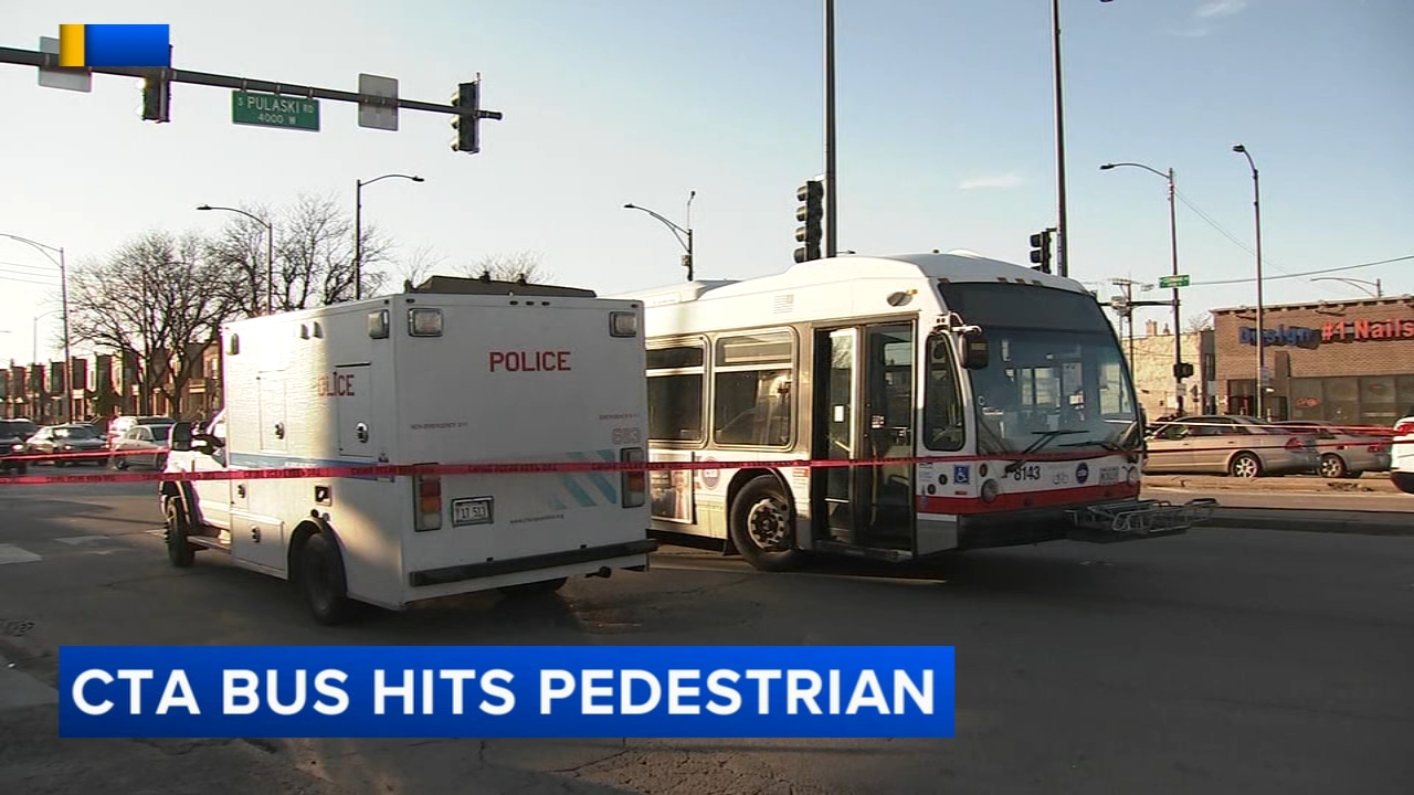 CTA bus hits pedestrian on West Side, officials say