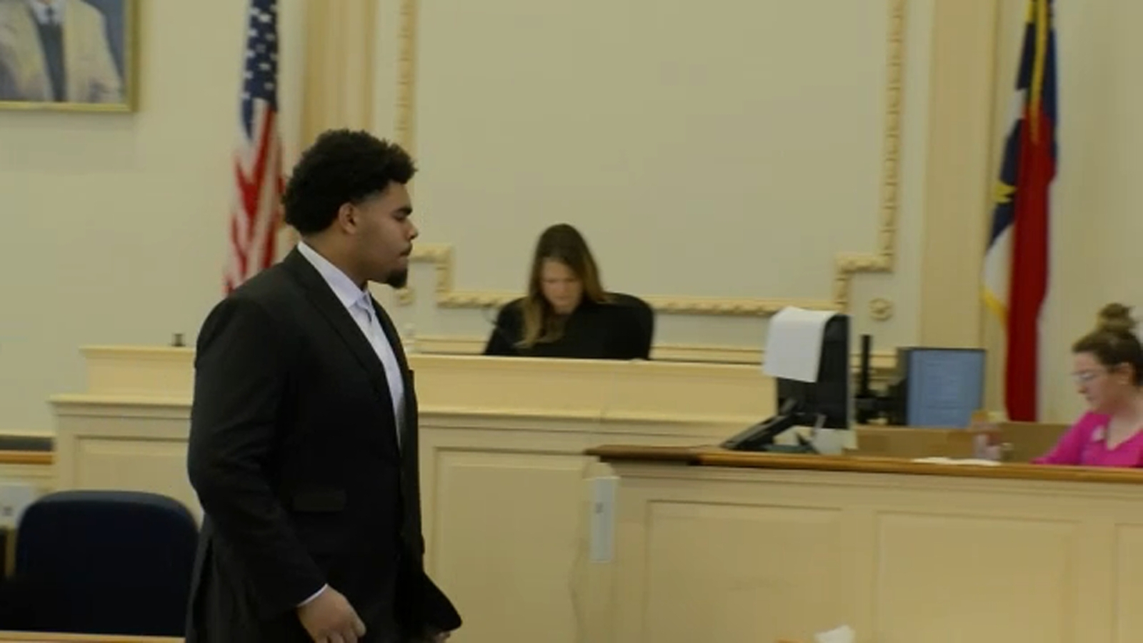 UNC deadly crash UNC football player Zach Rice in court for charges from night of deadly crash