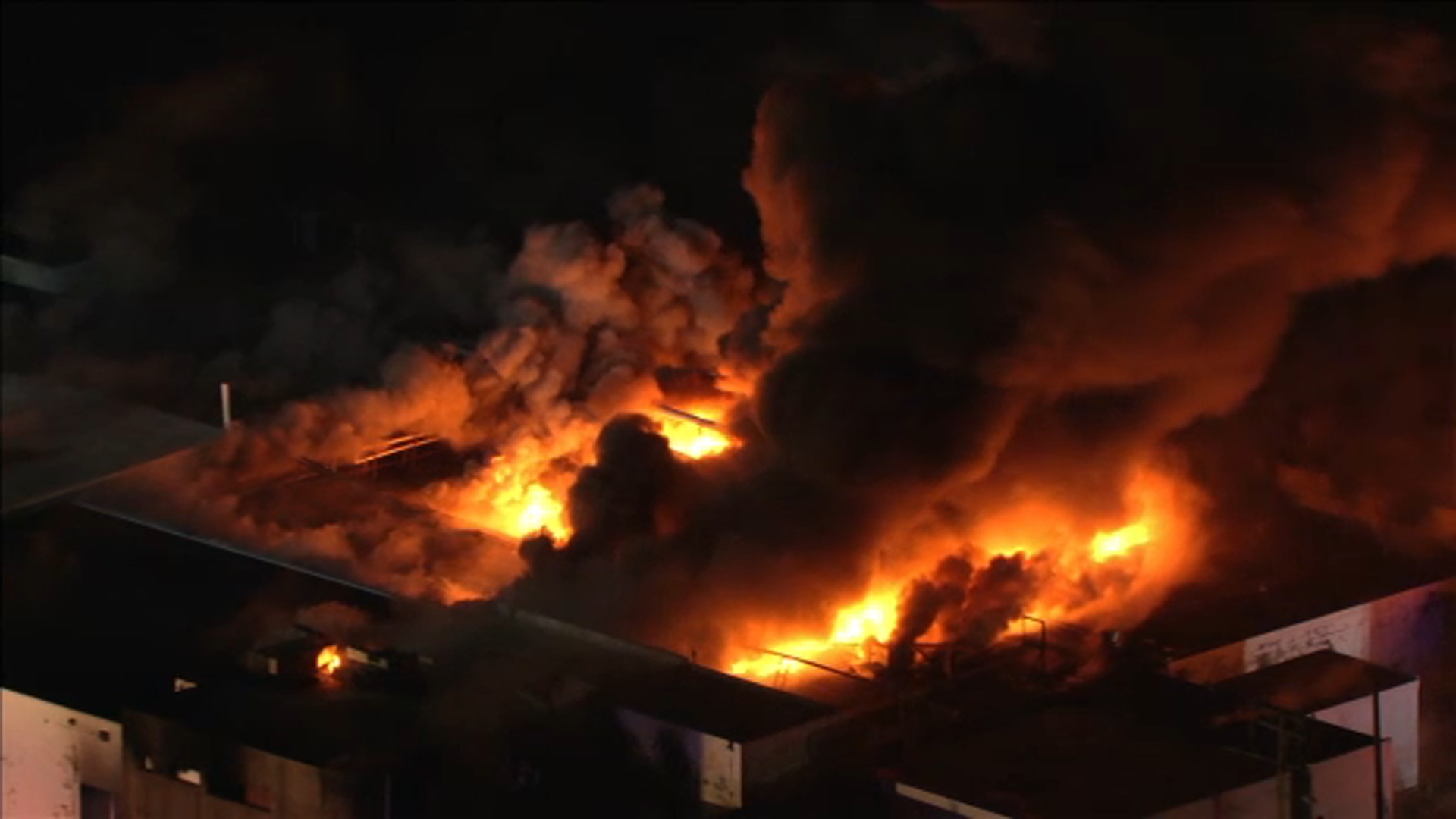 NJ fire under control after firefighters in Williamstown, New